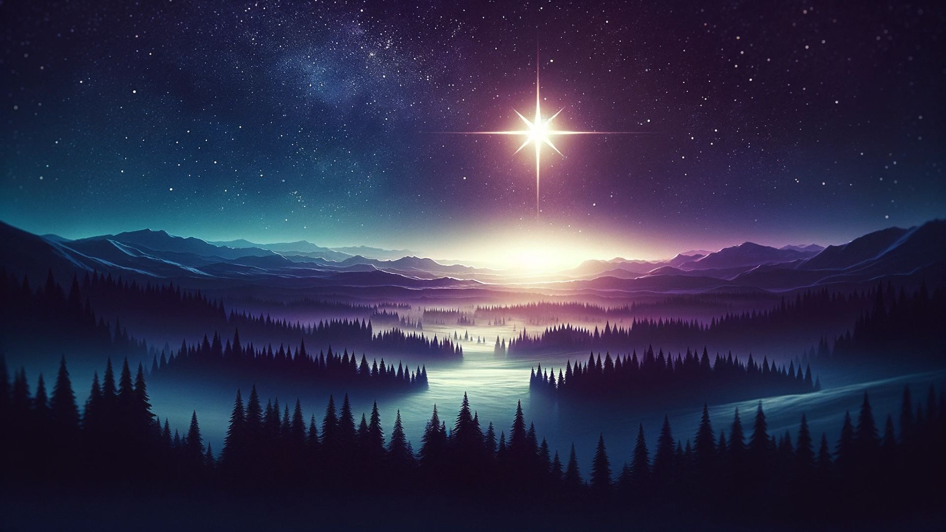 Christmas Star Text Background (1)